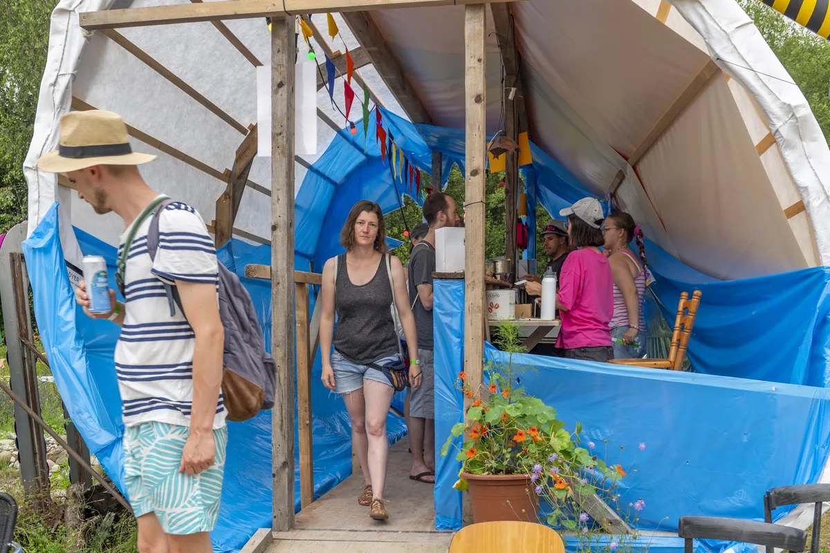 Das Konkret-Festival in Nänikon fand dieses Wochenende bereits zu 10. Mal statt.